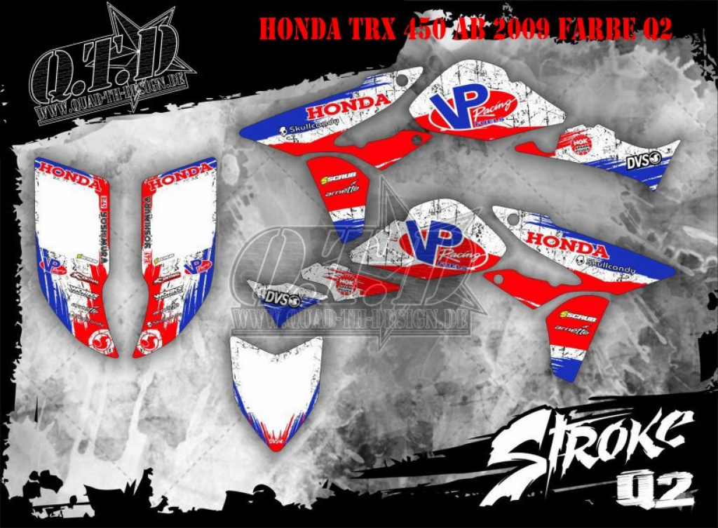 Stroke Q2 für Honda TRX 450R 2004-2016