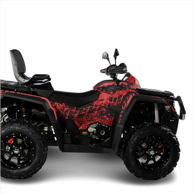Tracker Rot M Version für Aodes Pathcross 650/850/1000 up 2020+
