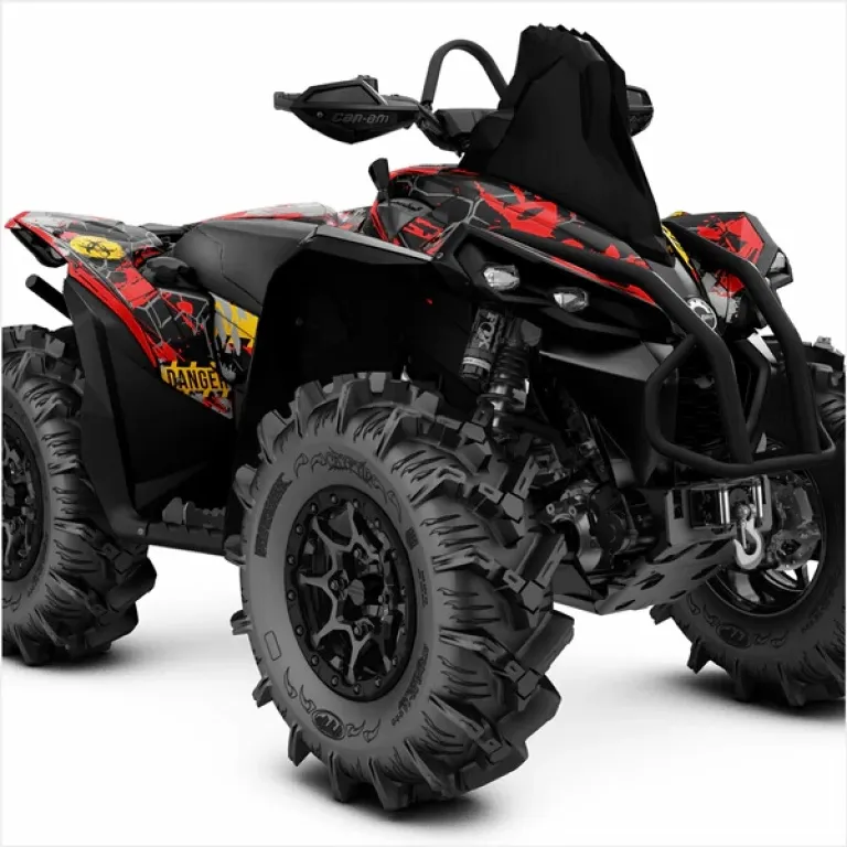 Apocalypse Rot-Schwarz M Version für CAN-AM Renegade 1000/800/650/570 XMR