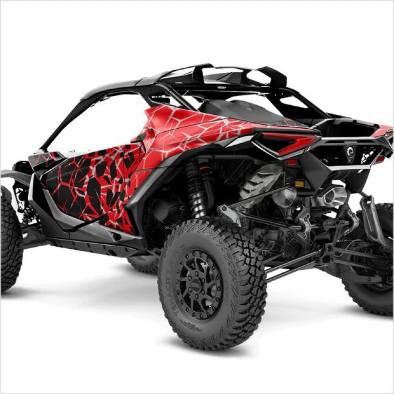 Quake Rot M Version für Can-Am Maverick R 2 Doors