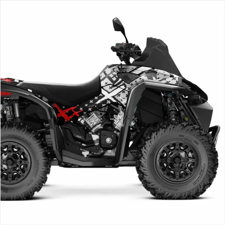 X-Design Grau-Rot M Version für CAN-AM Renegade 1000/800/650/570 XMR