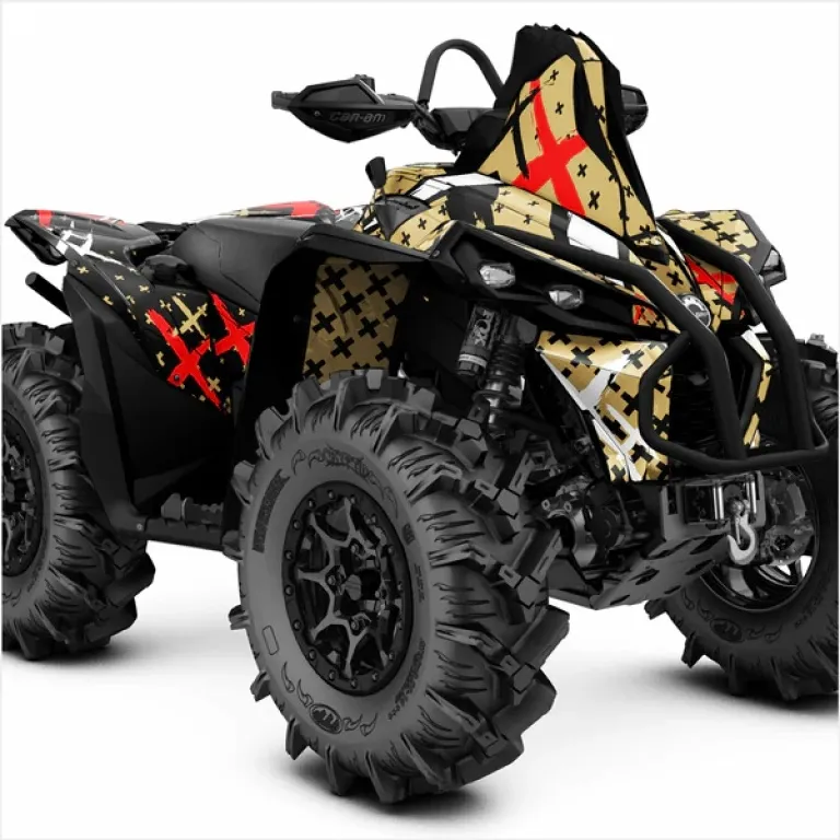 X-Design Beige XL Version für CAN-AM Renegade 1000/800/650/570 XMR