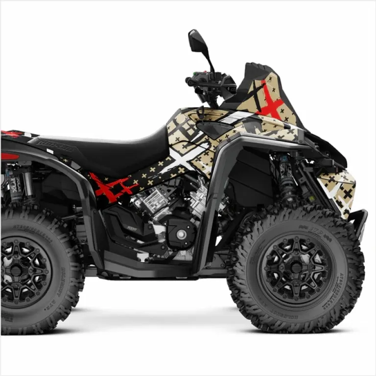 X-Design Beige XL Version für CAN-AM Renegade 1000/800/650/570 XMR