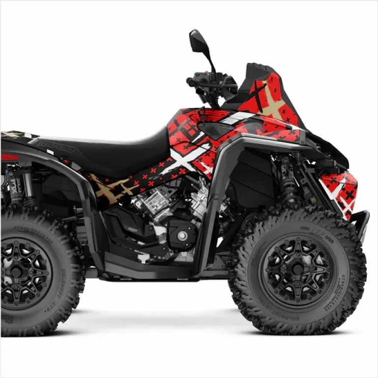 X-Design Rot XL Version für CAN-AM Renegade 1000/800/650/570 XMR
