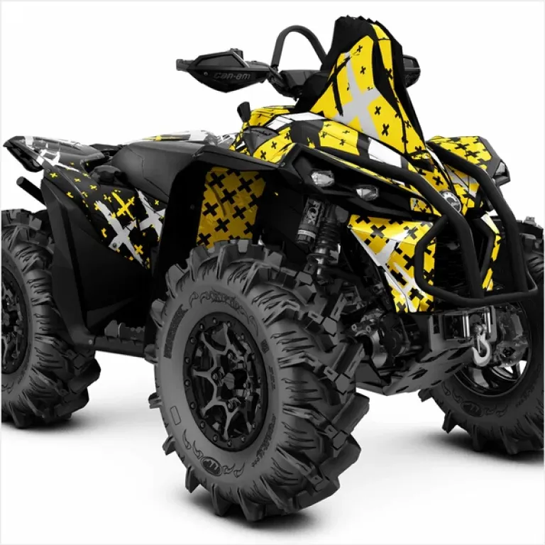 X-Design Gelb XL Version für CAN-AM Renegade 1000/800/650/570 XMR