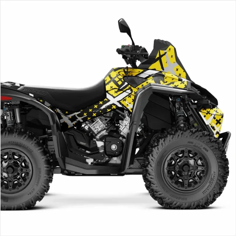 X-Design Gelb XL Version für CAN-AM Renegade 1000/800/650/570 XMR