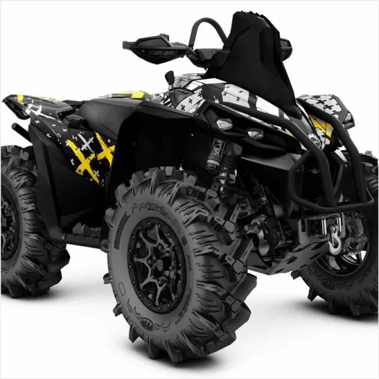 X-Design Grau-Gelb M Version für CAN-AM Renegade 1000/800/650/570 XMR