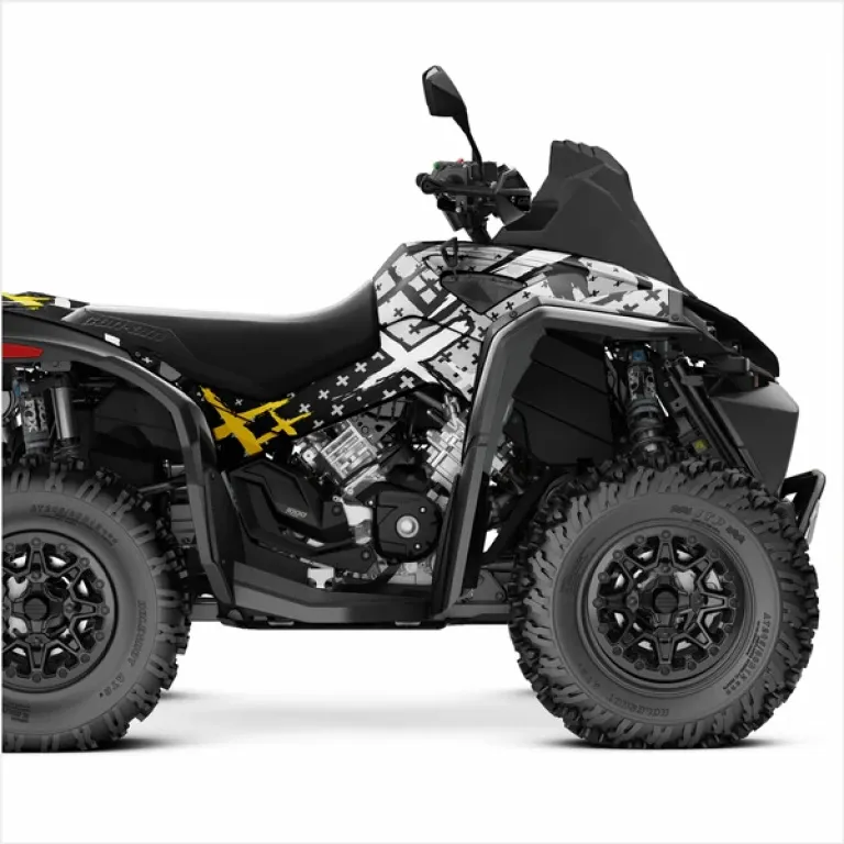 X-Design Grau-Gelb M Version für CAN-AM Renegade 1000/800/650/570 XMR