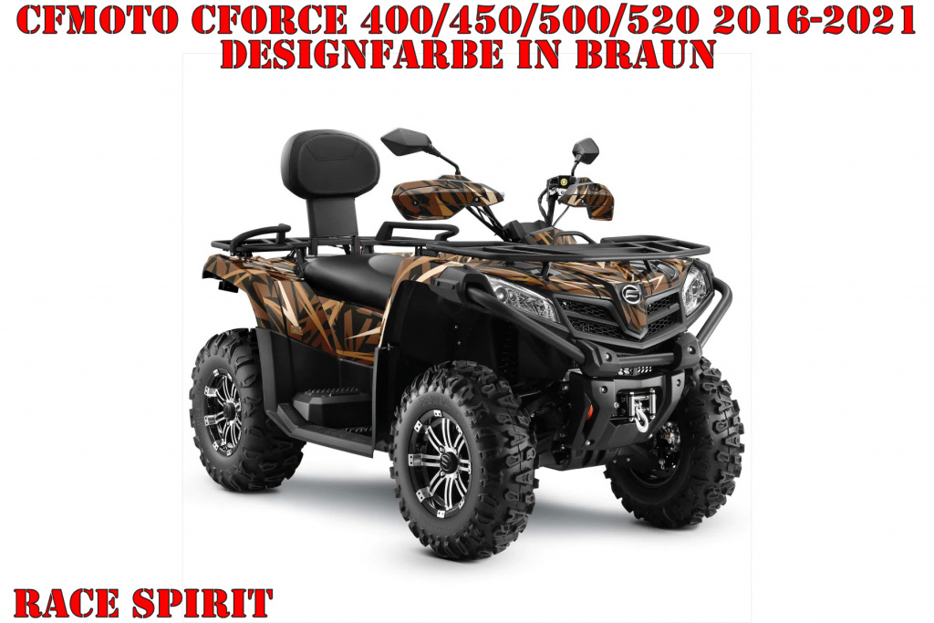 Race Spirit Brown for CF-Moto CForce 400/450/500/520 S/L 2016-2022