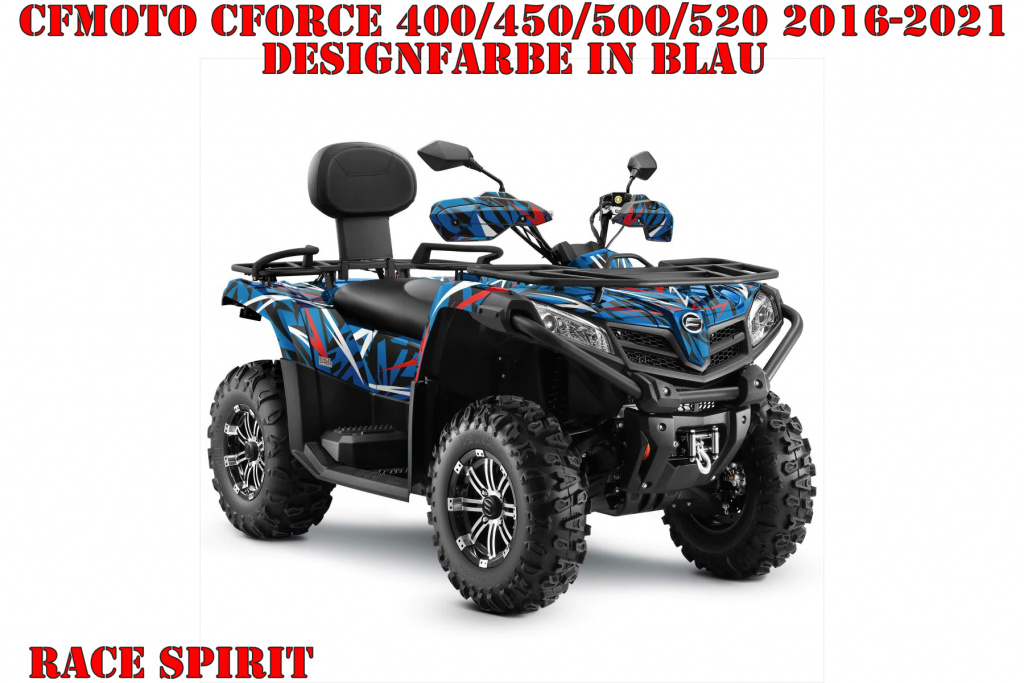 Race Spirit Blue for CF-Moto CForce 400/450/500/520 S/L 2016-2022