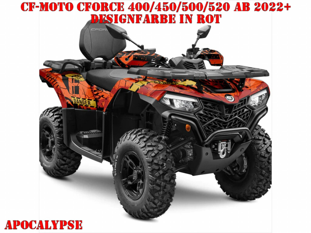 Apocalypse Rot für CF-Moto CForce 400/450/500/520 S/L ab 2022+