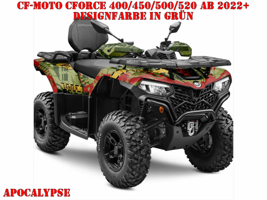 Apocalypse Grün für CF-Moto CForce 400/450/500/520 S/L ab 2022+