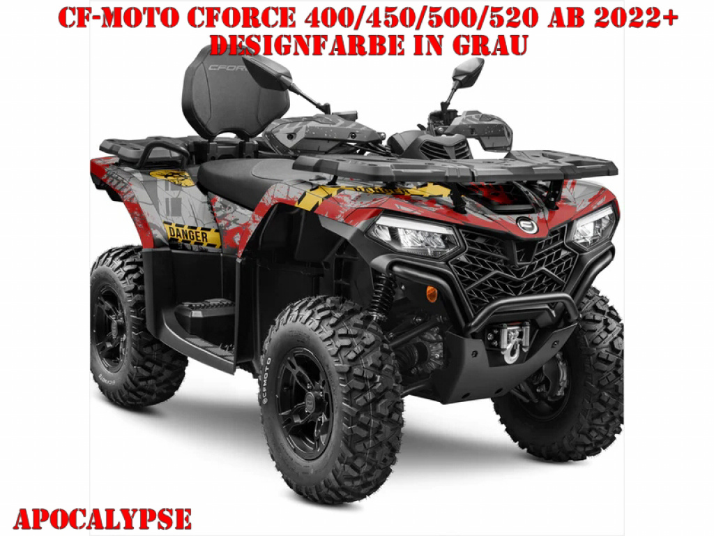 Apocalypse Grau für CF-Moto CForce 400/450/500/520 S/L ab 2022+