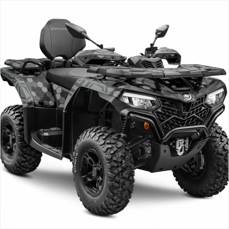 Hexa Mega Schwarz für CF-Moto CForce 400/450/500/520 S/L ab 2022+