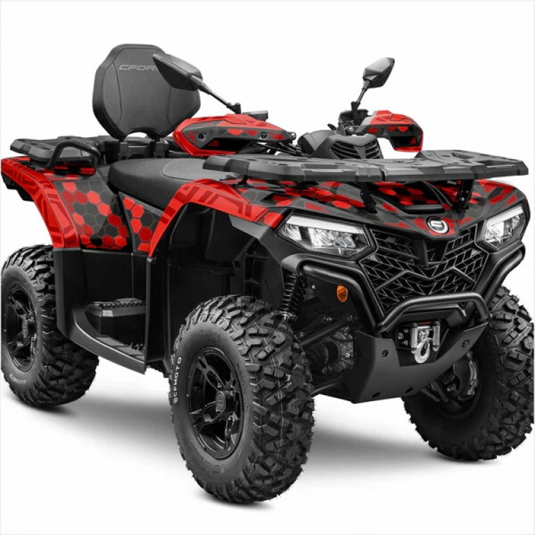 Hexa Mega Rot für CF-Moto CForce 400/450/500/520 S/L ab 2022+