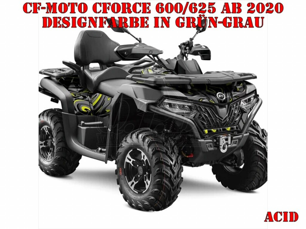 Acid Grün-Grau M Version für CF-Moto CForce 600-625 S/L ab 2020+