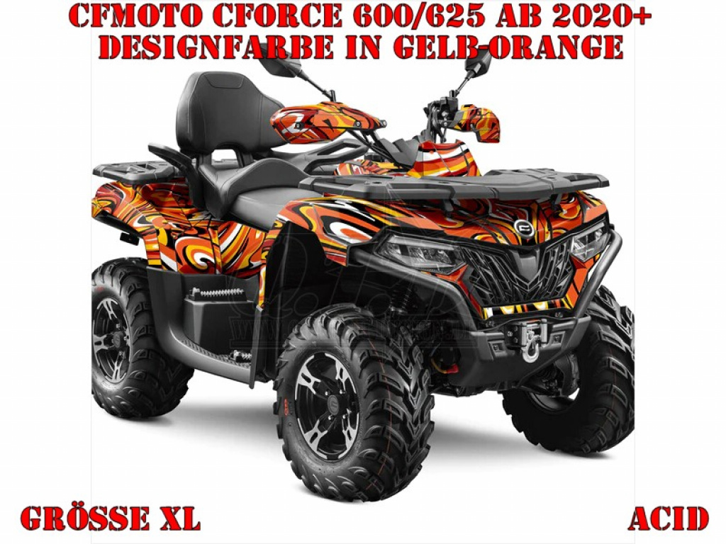 Acid Gelb-Orange XL Version für CF-Moto CForce 600-625 S/L ab 2020+