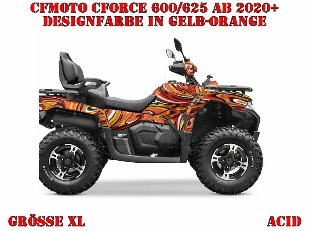 Acid Gelb-Orange XL Version für CF-Moto CForce 600-625 S/L ab 2020+