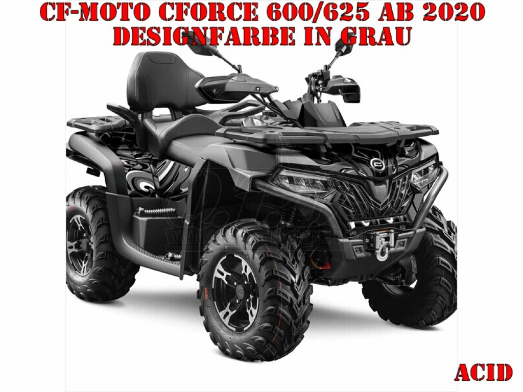 Acid Grau M Version für CF-Moto CForce 600-625 S/L ab 2020+