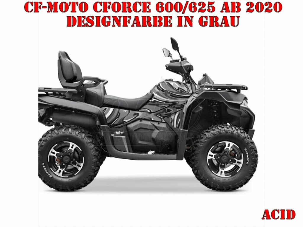 Acid Grau M Version für CF-Moto CForce 600-625 S/L ab 2020+