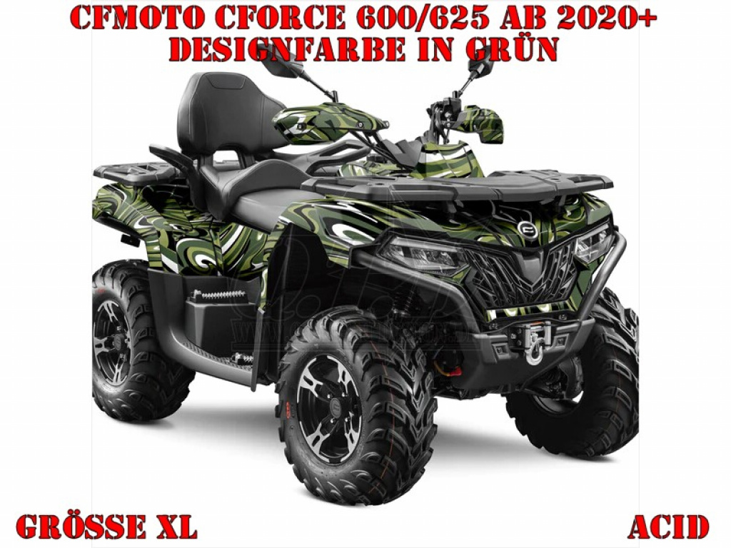 Acid Grün XL Version für CF-Moto CForce 600-625 S/L ab 2020+