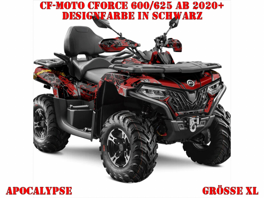 Apocalypse Schwarz XL Version für CF-Moto CForce 600-625 S/L ab 2020+