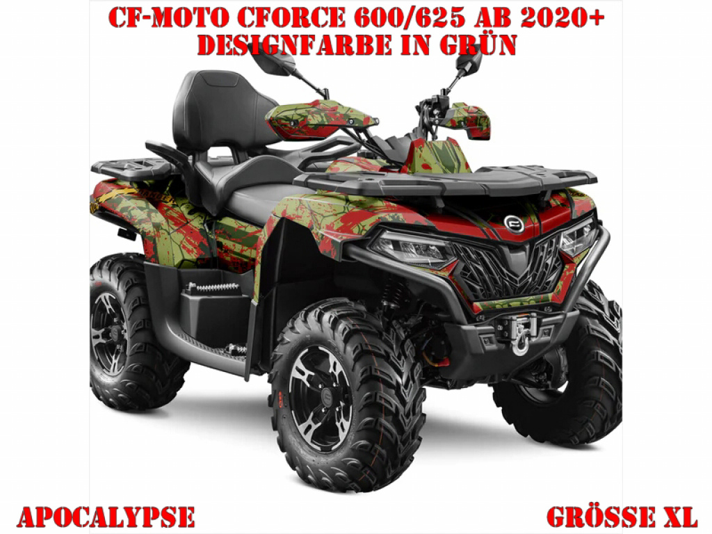 Apocalypse Grün XL Version für CF-Moto CForce 600-625 S/L ab 2020+