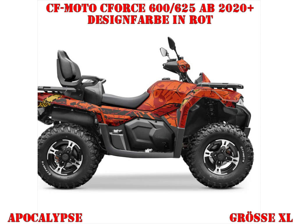 Apocalypse Rot XL Version für CF-Moto CForce 600-625 S/L ab 2020+