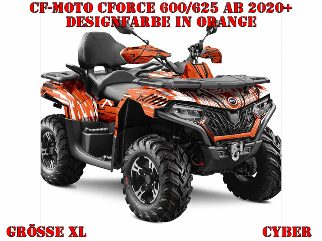Cyber Orange XL Version für CF-Moto CForce 600-625 S/L ab 2020+