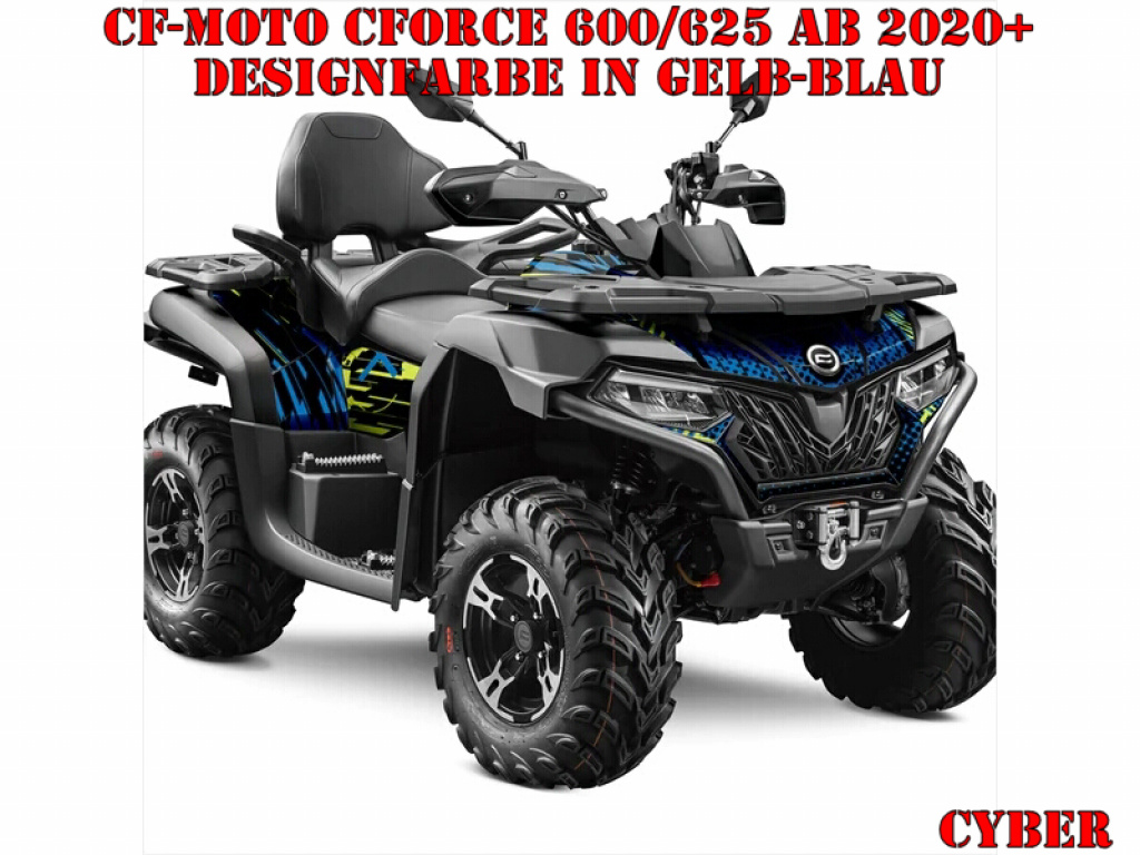 Cyber Gelb-Blau M Version für CF-Moto CForce 600-625 S/L ab 2020+