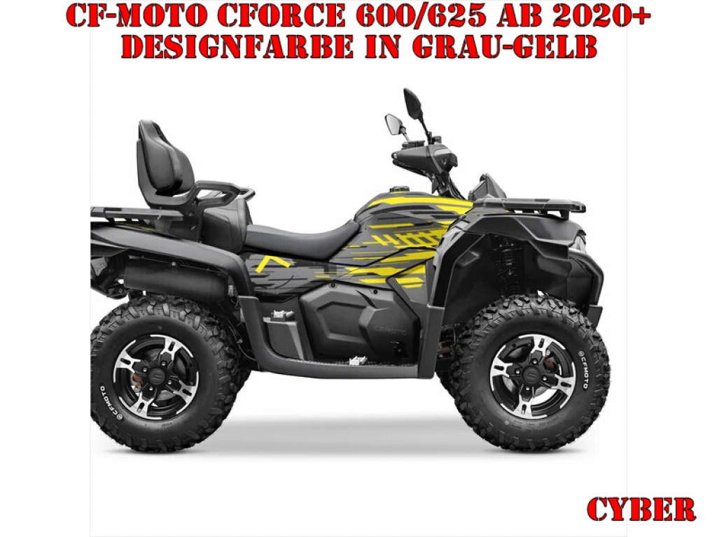Cyber Grau-Gelb M Version für CF-Moto CForce 600-625 S/L ab 2020+