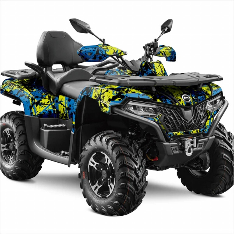 Digital Spot Blau-Gelb XL Version für CF-Moto CForce 600-625 S/L ab 2020+
