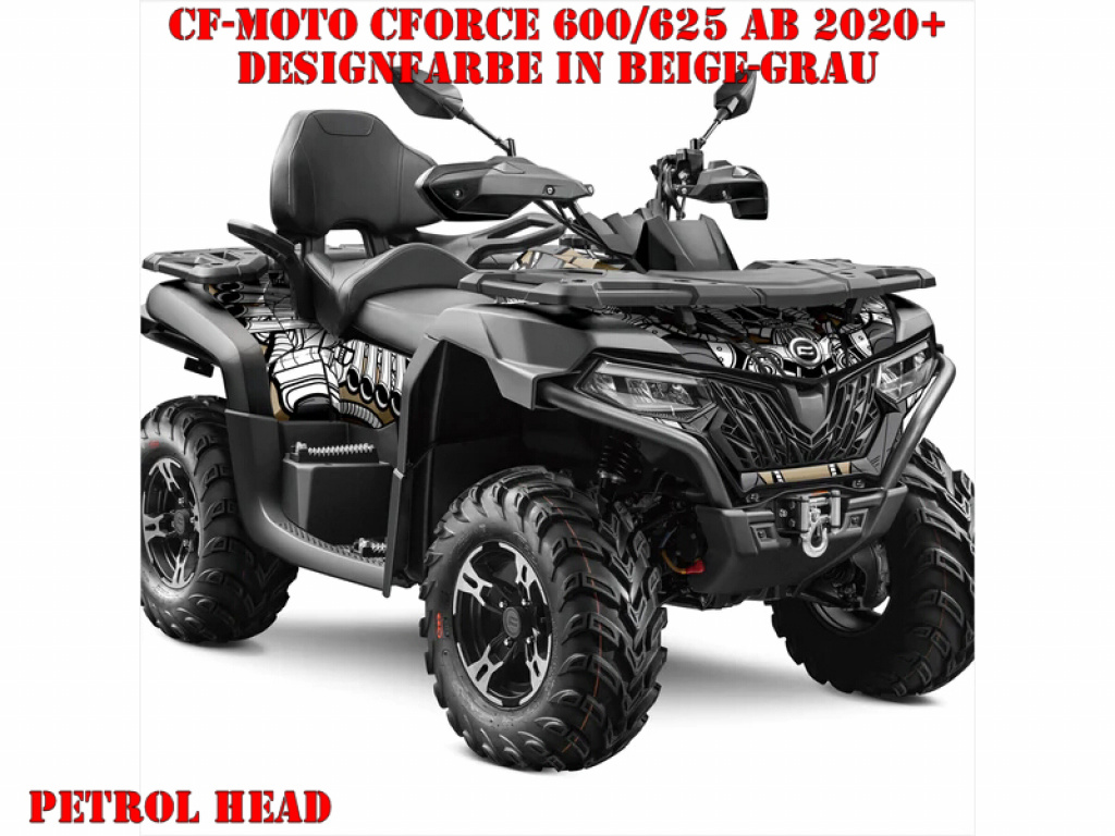 Petrol Head Beige-Grey M Version for CF-Moto CForce 600-625 S/L ab 2020+