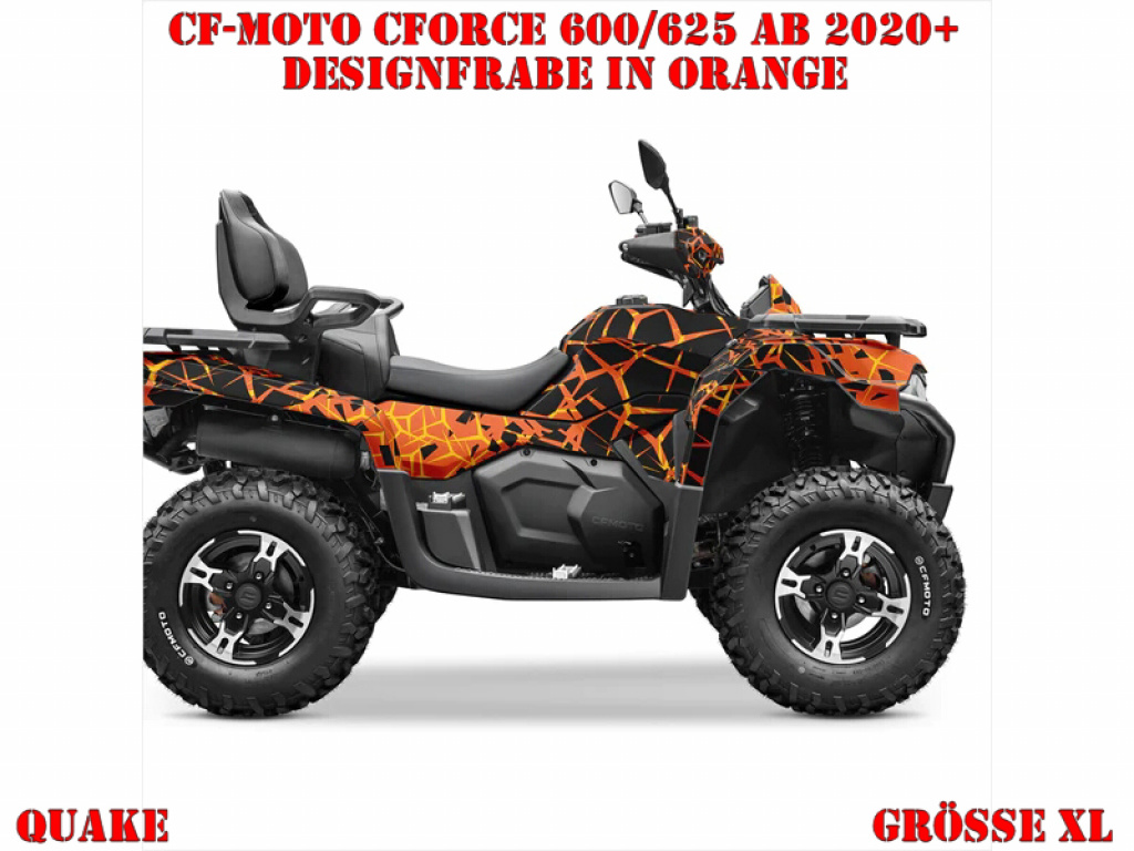Quake Orange XL Version für CF-Moto CForce 600-625 S/L ab 2020+