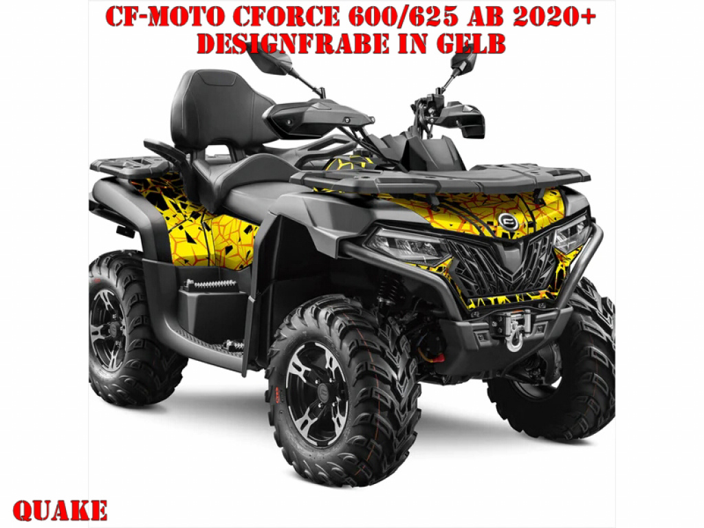 Quake Gelb M Version für CF-Moto CForce 600-625 S/L ab 2020+