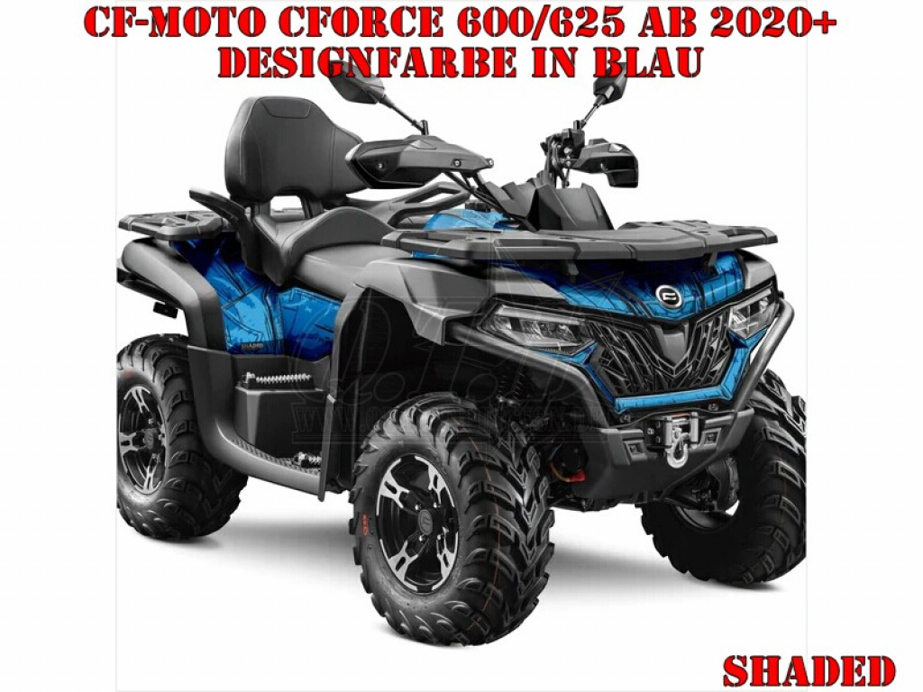 Shaded Blau M Version für CF-Moto CForce 600-625 S/L ab 2020+