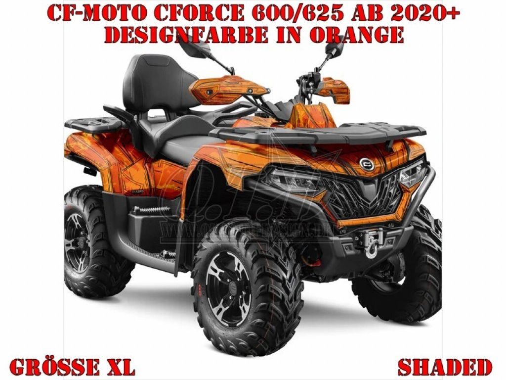 Shaded Orange XL Version für CF-Moto CForce 600-625 S/L ab 2020+