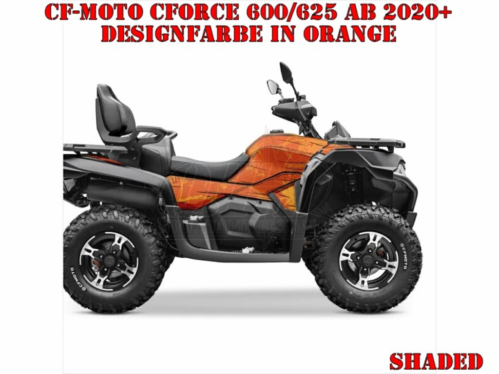 Shaded Orange M Version für CF-Moto CForce