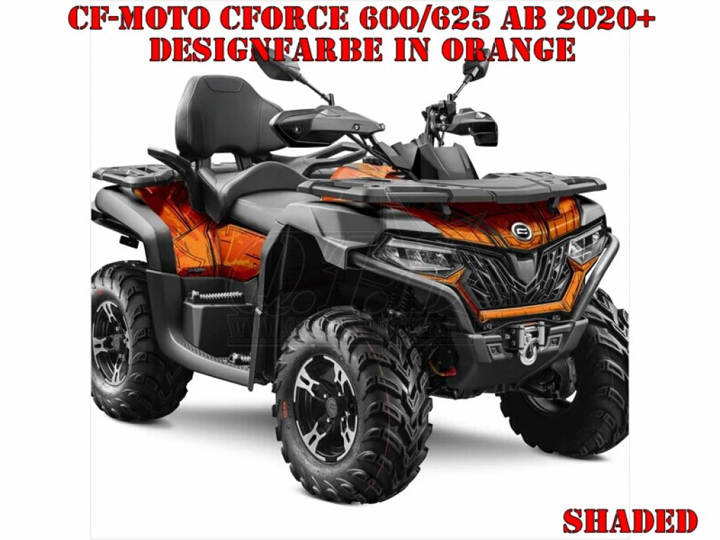 Shaded Orange M Version für CF-Moto CForce 600-625 S/L ab 2020+