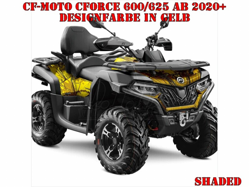 Shaded Gelb M Version für CF-Moto CForce 600-625 S/L ab 2020+