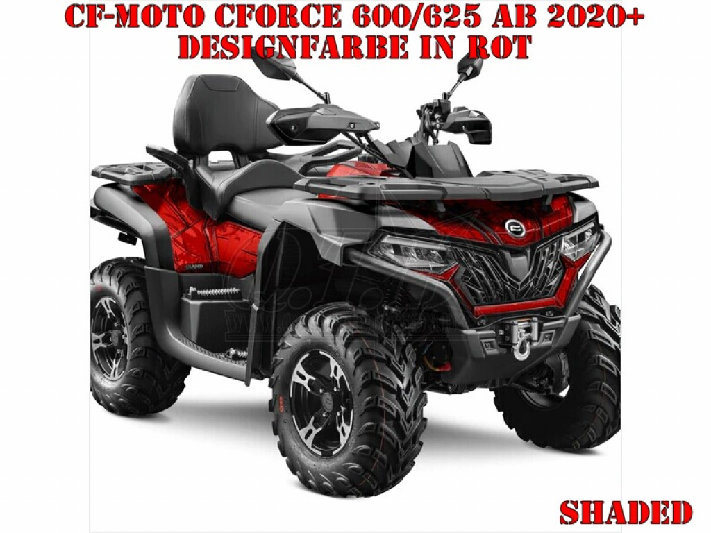 Shaded Rot M Version für CF-Moto CForce 600-625 S/L ab 2020+
