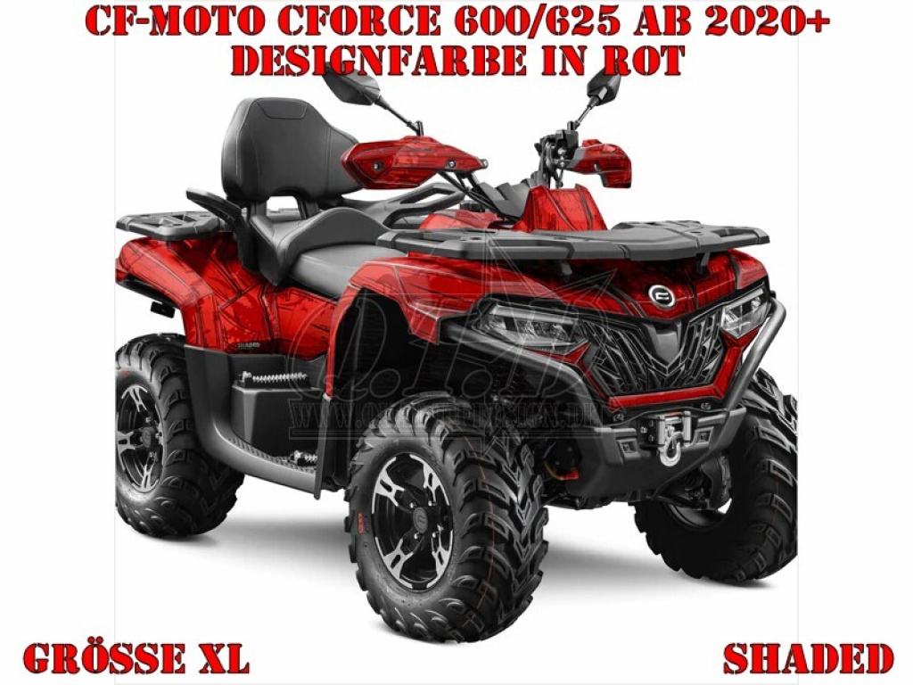 Shaded Rot XL Version für CF-Moto CForce 600-625 S/L ab 2020+