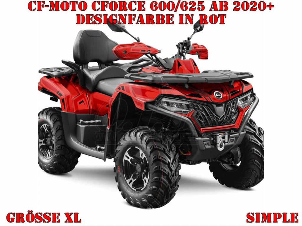 Simple Rot XL Version für CF-Moto CForce 600-625 S/L ab 2020+