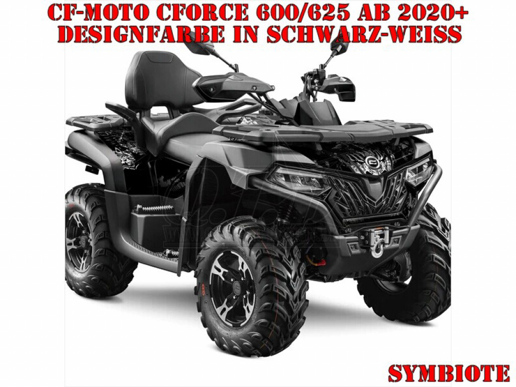 Symbiote Schwarz-Weiß M Version für CF-Moto CForce 600-625 S/L ab 2020+