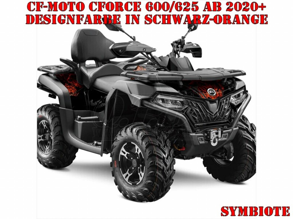 Symbiote Schwarz-Orange M Version für CF-Moto CForce 600-625 S/L ab 2020+