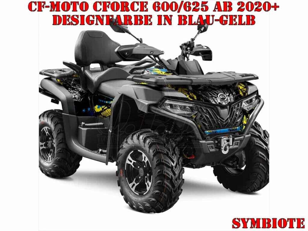 Symbiote Blau-Gelb M Version für CF-Moto CForce 600-625 S/L ab 2020+