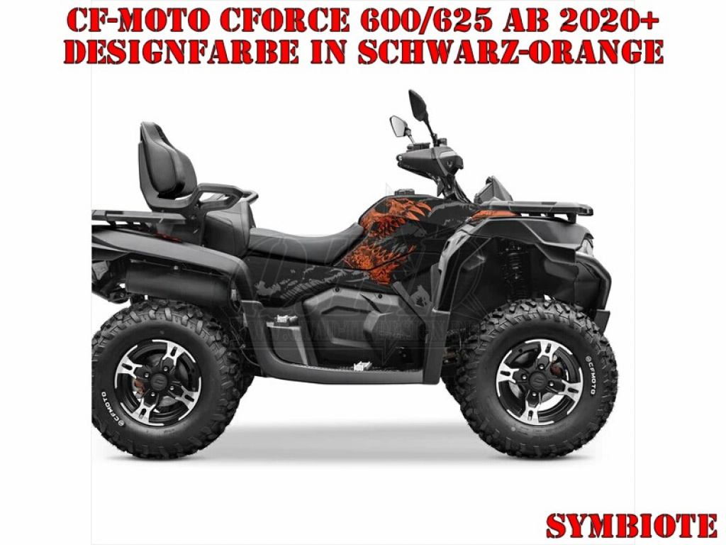Symbiote Schwarz-Orange M Version für CF-Moto CForce 600-625 S/L ab 2020+