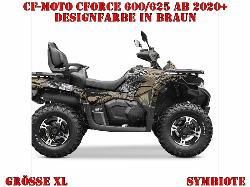 Symbiote Braun XL Version für CF-Moto CForce 600-625 S/L ab 2020+