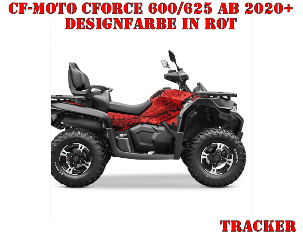 Tracker Rot M Version für CF-Moto CForce 600-625 S/L ab 2020+