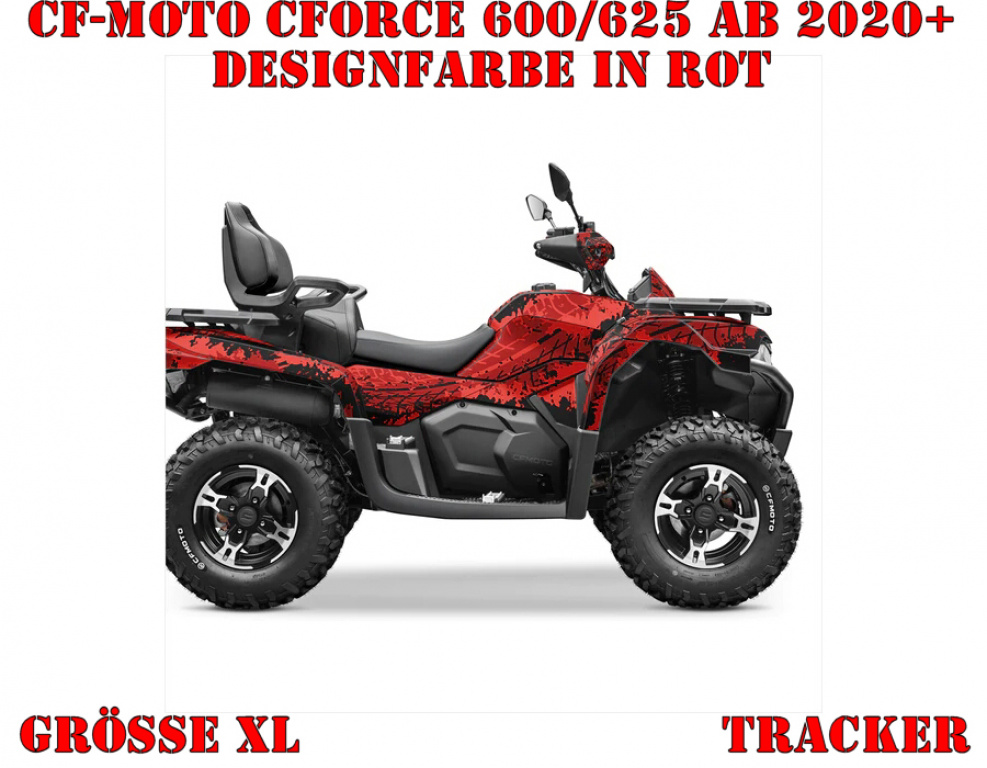 Tracker Rot XL Version für CF-Moto CForce 600-625 S/L ab 2020+